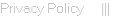 |||   Privacy Policy      |||   